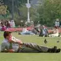 Some dude in the park at Bournemouth, A Vineyard Miscellany, Bransgore and the New Forest - 18th July 1986