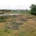 The disused railway crosses a road, A CB Wedding and a Derelict Railway, Hampshire - 20th July 1986