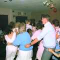 Brian and Carol are doing a conga, A CB Wedding and a Derelict Railway, Hampshire - 20th July 1986