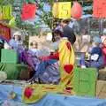 A nursery float does 'Old King Cole', Sean and the New Milton Carnival, Hampshire - 1st August 1986