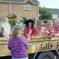 Children do the Jolly Roger, Sean and the New Milton Carnival, Hampshire - 1st August 1986