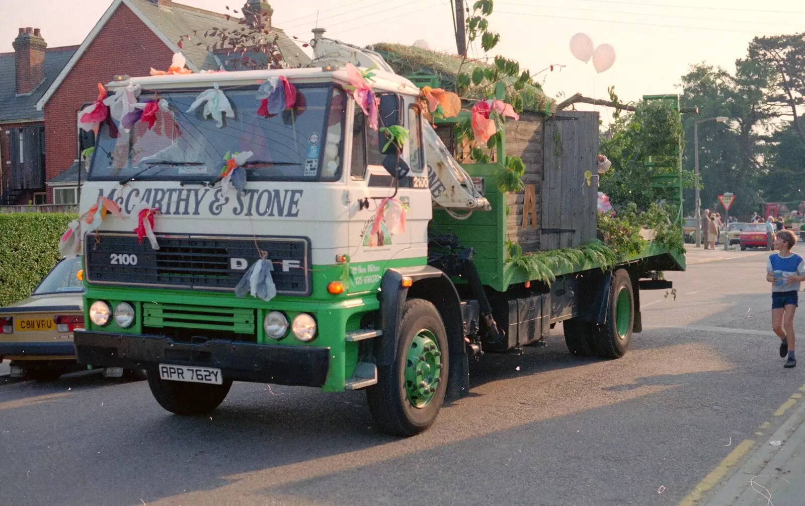 Another McCarthy and Stone van, from Sean and the New Milton Carnival, Hampshire - 1st August 1986