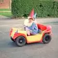 A Noddy car, Sean and the New Milton Carnival, Hampshire - 1st August 1986