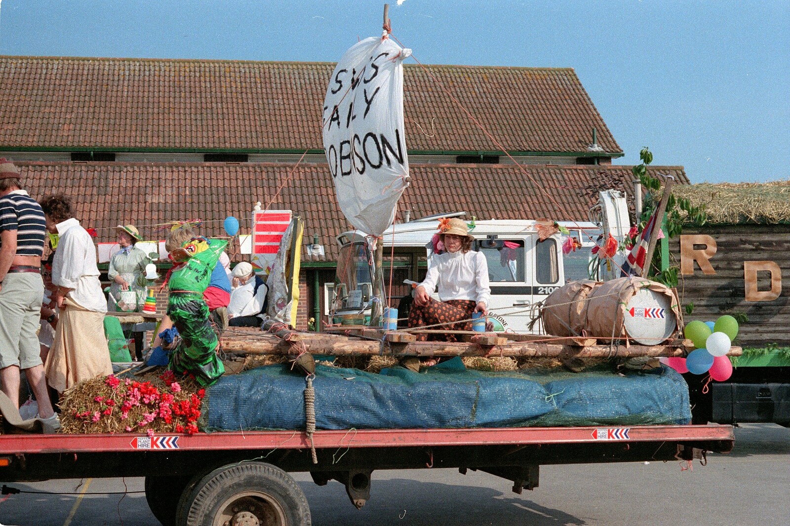The Swiss Family Robinson from Sean and the New Milton Carnival, Hampshire - 1st August 1986