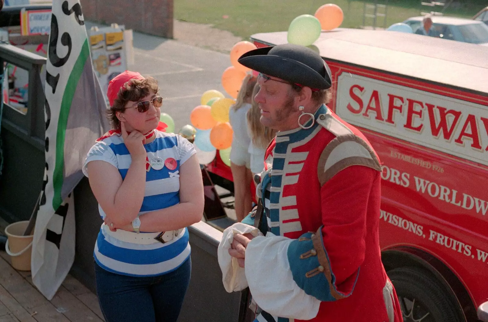 The McStone's captain, from Sean and the New Milton Carnival, Hampshire - 1st August 1986