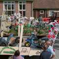 Floats outside the Junior School, Sean and the New Milton Carnival, Hampshire - 1st August 1986