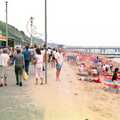 Bournemouth beach, McCarthy and Stone and the Bournemouth Carnival, Dorset - 8th August 1986
