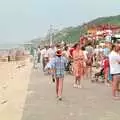 People on the prom, McCarthy and Stone and the Bournemouth Carnival, Dorset - 8th August 1986