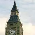 The clock tower of the Houses of Parliament, Grape Picking and the Trip Back to Poly, Bransgore and London - 20th September 1986