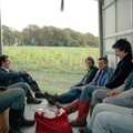 In the back of the van, Grape Picking and the Trip Back to Poly, Bransgore and London - 20th September 1986