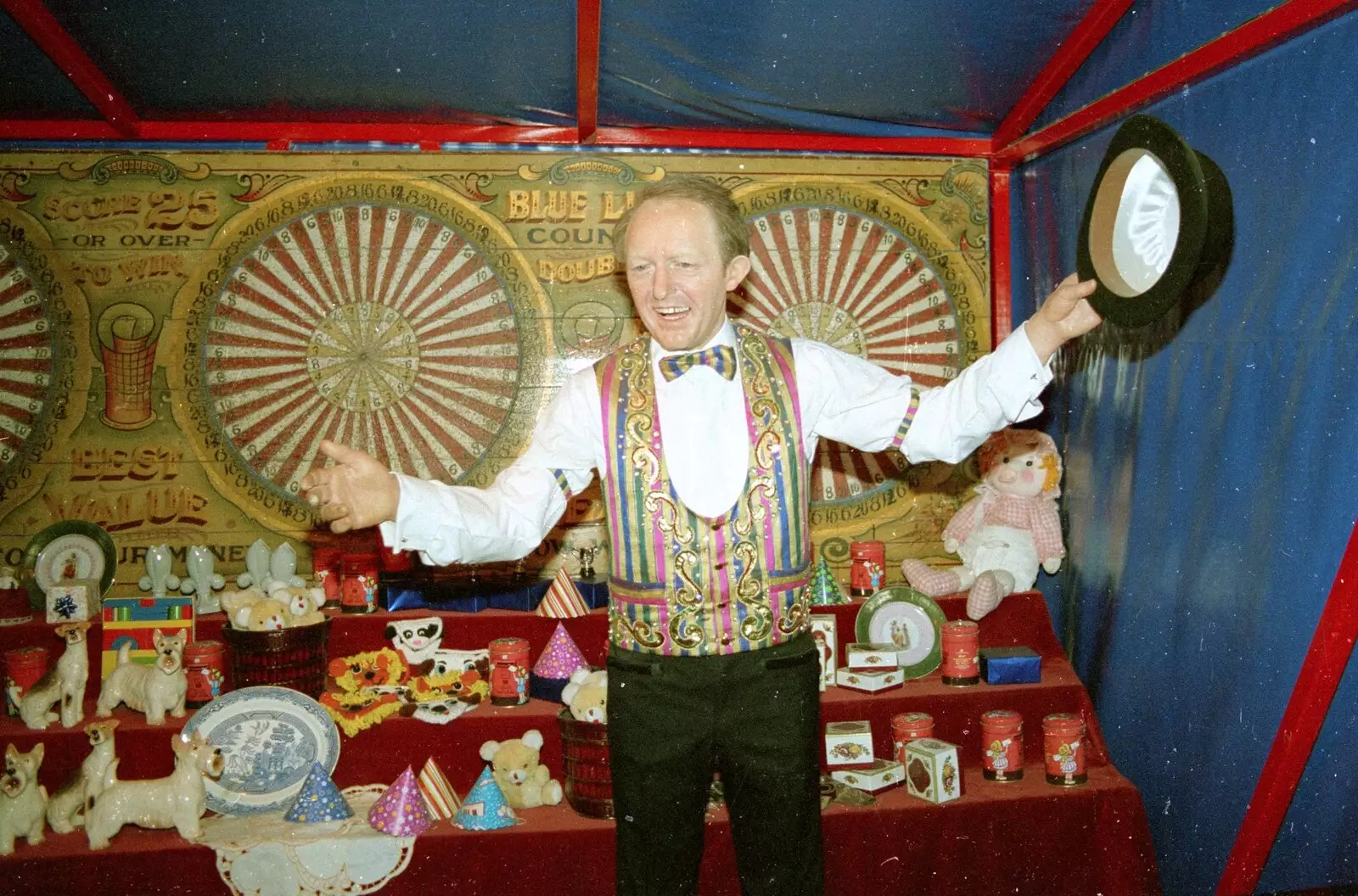 A wax-work Paul Daniels, from Uni: Back at Poly and a Trip to Cheddar Gorge, Somerset and Plymouth - 2nd October 1986