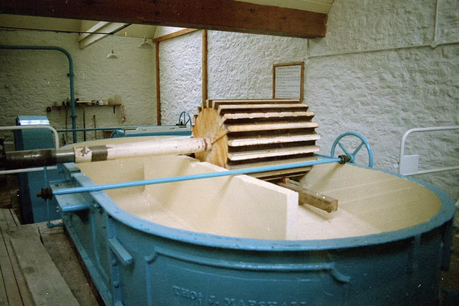 More papermill equipment, from Uni: Back at Poly and a Trip to Cheddar Gorge, Somerset and Plymouth - 2nd October 1986