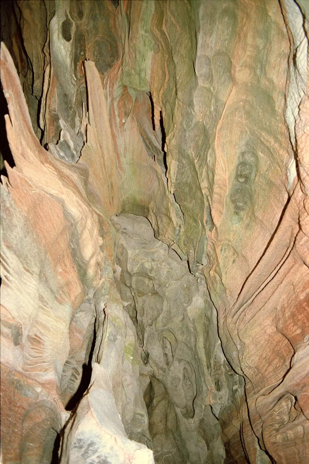 Nice erosion in the sandstones, from Uni: Back at Poly and a Trip to Cheddar Gorge, Somerset and Plymouth - 2nd October 1986