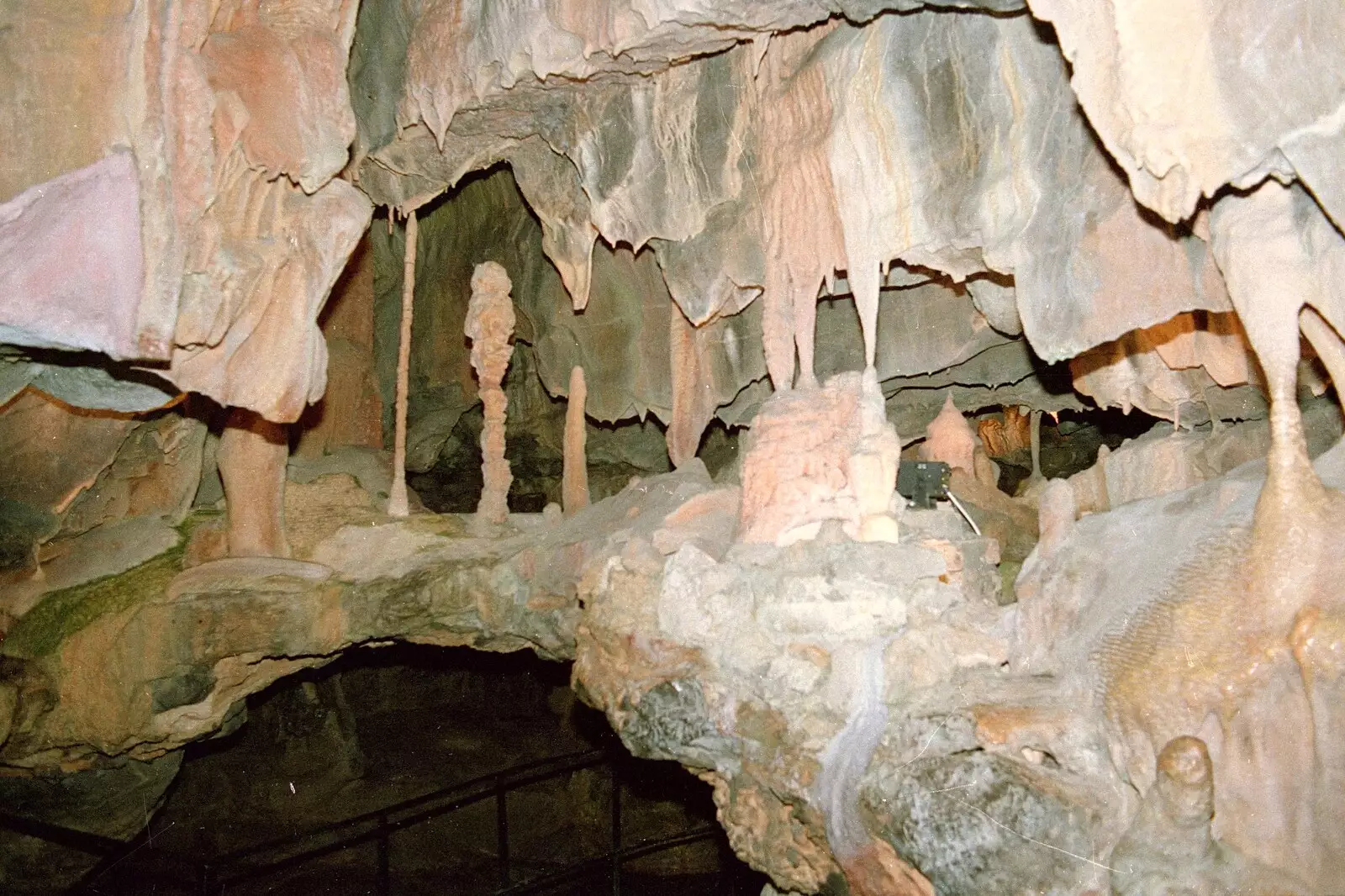 More interesting rock formations, from Uni: Back at Poly and a Trip to Cheddar Gorge, Somerset and Plymouth - 2nd October 1986