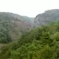 A view of the gorge, Uni: Back at Poly and a Trip to Cheddar Gorge, Somerset and Plymouth - 2nd October 1986