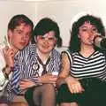 More 'quality' wine is swigged, Uni: Simon Read's Party, North Road East, Plymouth - 10th October 1986