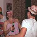 Dunwoody has a laff, Uni: Simon Read's Party, North Road East, Plymouth - 10th October 1986