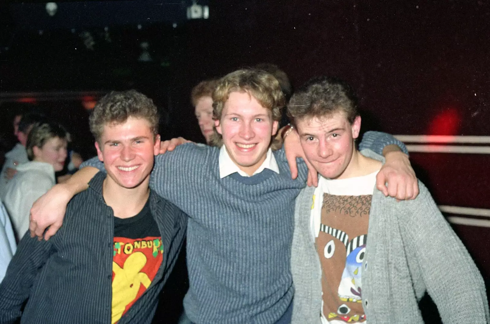 Malc - the Dorchester Boy - again, from Uni: A Party in Snobs Nightclub, Mayflower Street, Plymouth - 18th October 1986