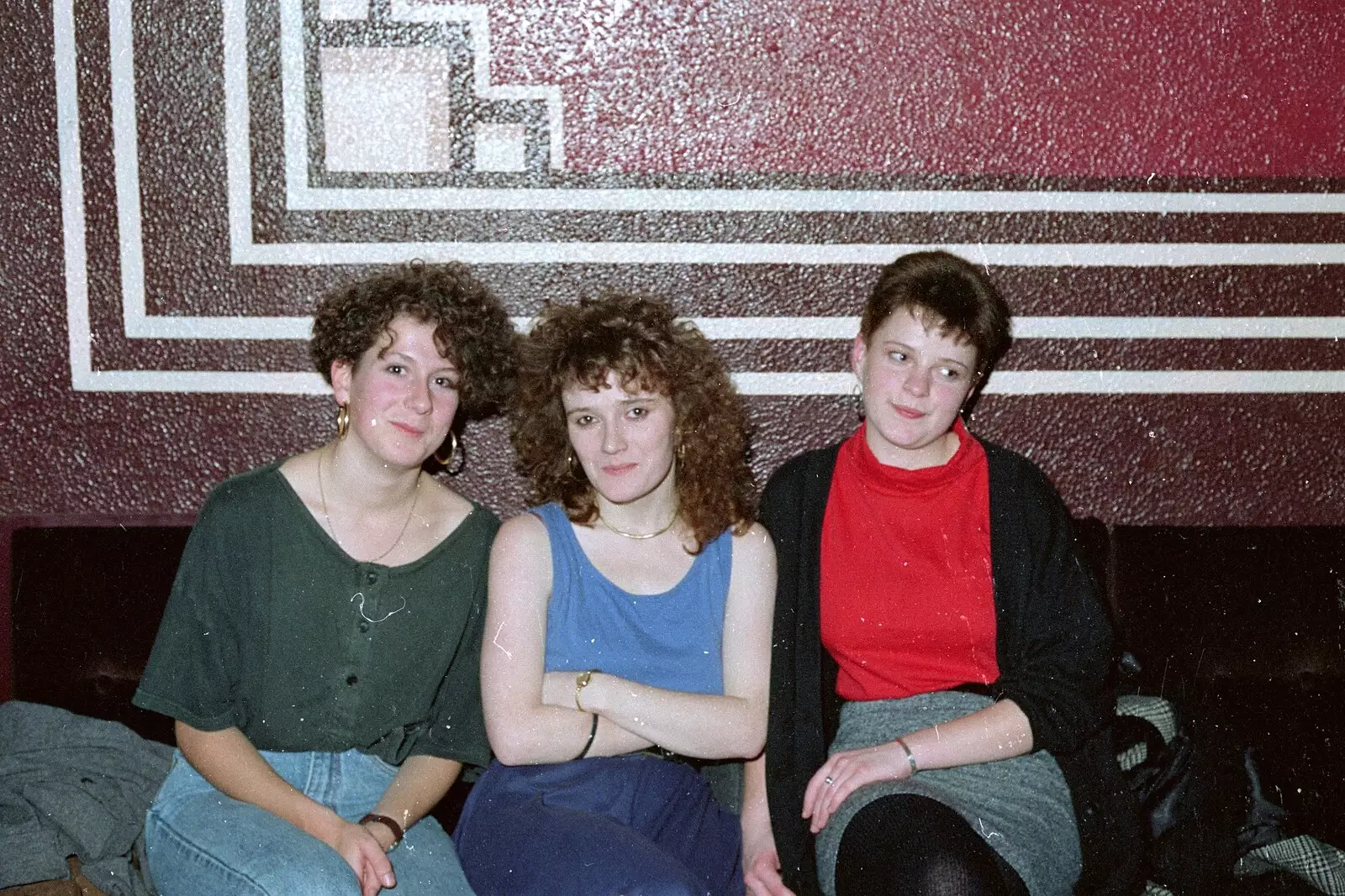 It's a perm-fest, from Uni: A Party in Snobs Nightclub, Mayflower Street, Plymouth - 18th October 1986