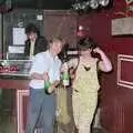 There's a good squirt of fizz going on, Uni: A Party in Snobs Nightclub, Mayflower Street, Plymouth - 18th October 1986