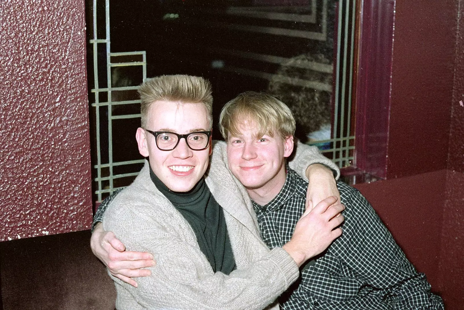 A proper 80s haircut, from Uni: A Party in Snobs Nightclub, Mayflower Street, Plymouth - 18th October 1986