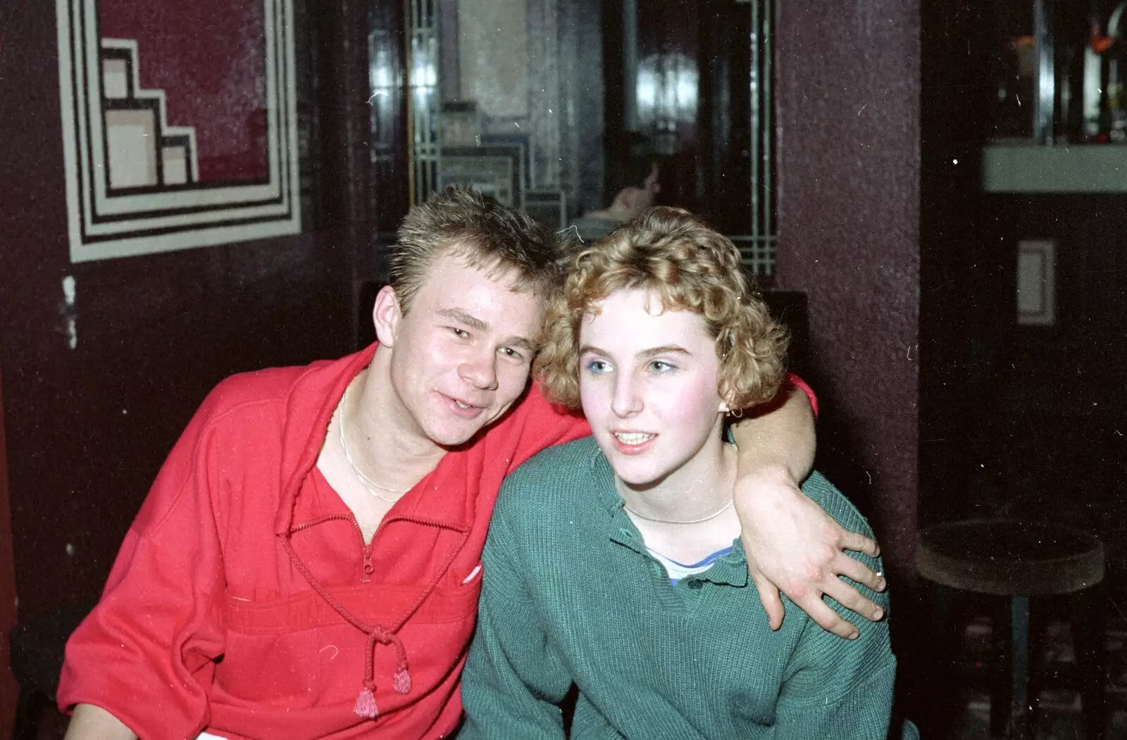 In Snob's nightclub, from Uni: A Party in Snobs Nightclub, Mayflower Street, Plymouth - 18th October 1986