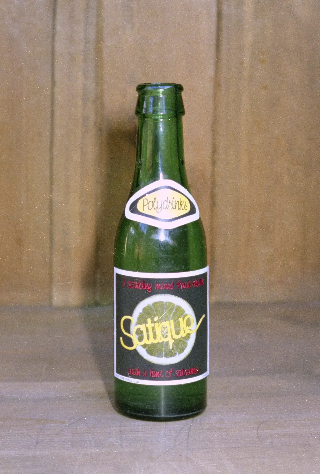 Our product on the shelf, complete with a PMT-printed label, from Uni: The Plymouth Polytechnic Satique Project, Salcombe and Plymouth - 10th November 1986