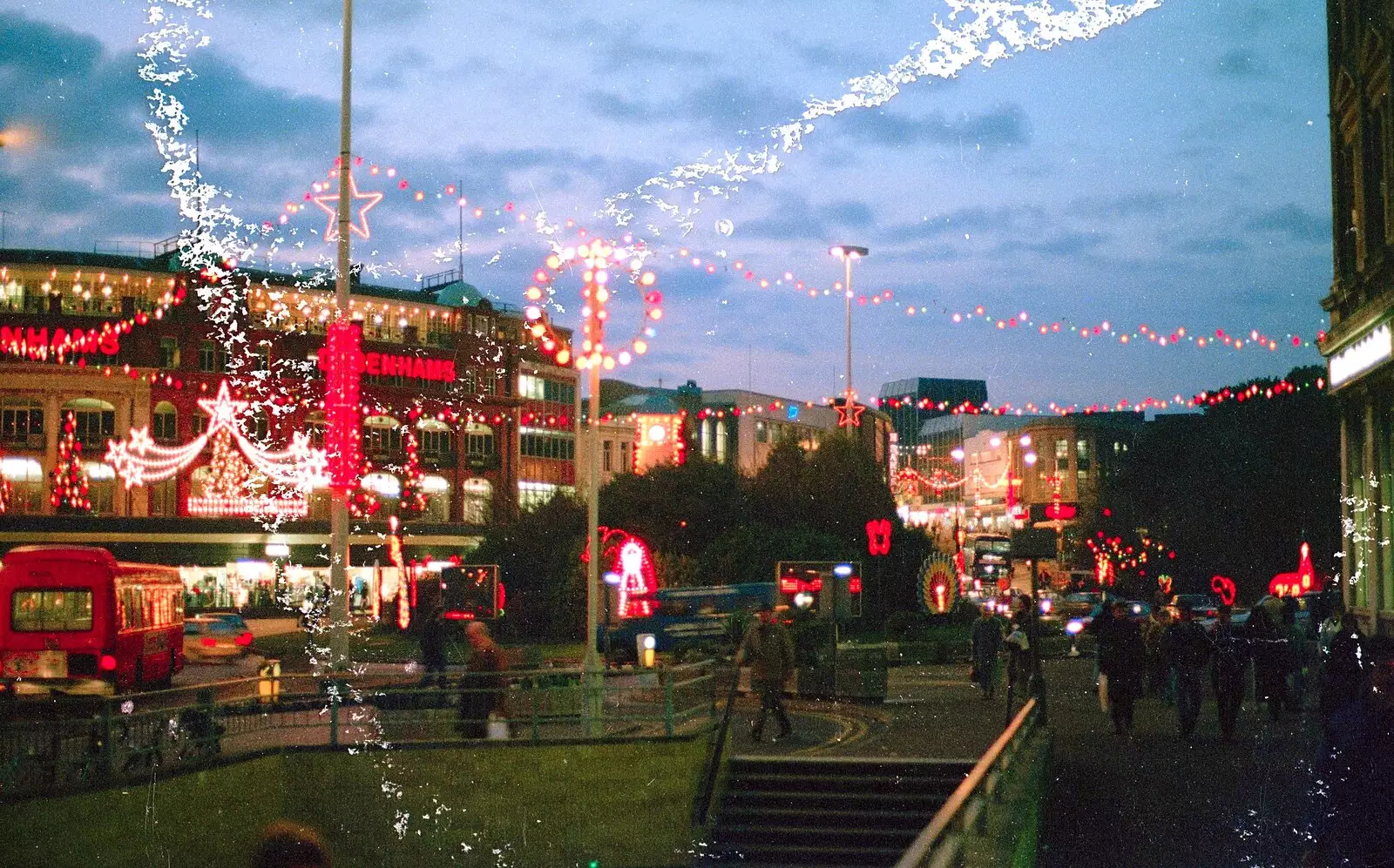 Another view of Bournemouth, from A Bit of Bracken Way Pre-Christmas, Walkford, Dorset - 24th December 1986