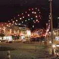 Christmas lights in Plymouth, on Armada Way, A Bit of Bracken Way Pre-Christmas, Walkford, Dorset - 24th December 1986