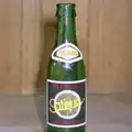 Our product on the shelf, complete with a PMT-printed label, Uni: The Satique Project, Salcombe and Plymouth - 15th January 1987