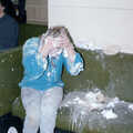 1987 The end result of a few shaving-foam pies