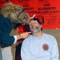 Brian gets his beard shaved off, Uni: Pirate RAG Bash, Games Nights and Brian's Beard, PPSU, Plymouth - 10th February 1987