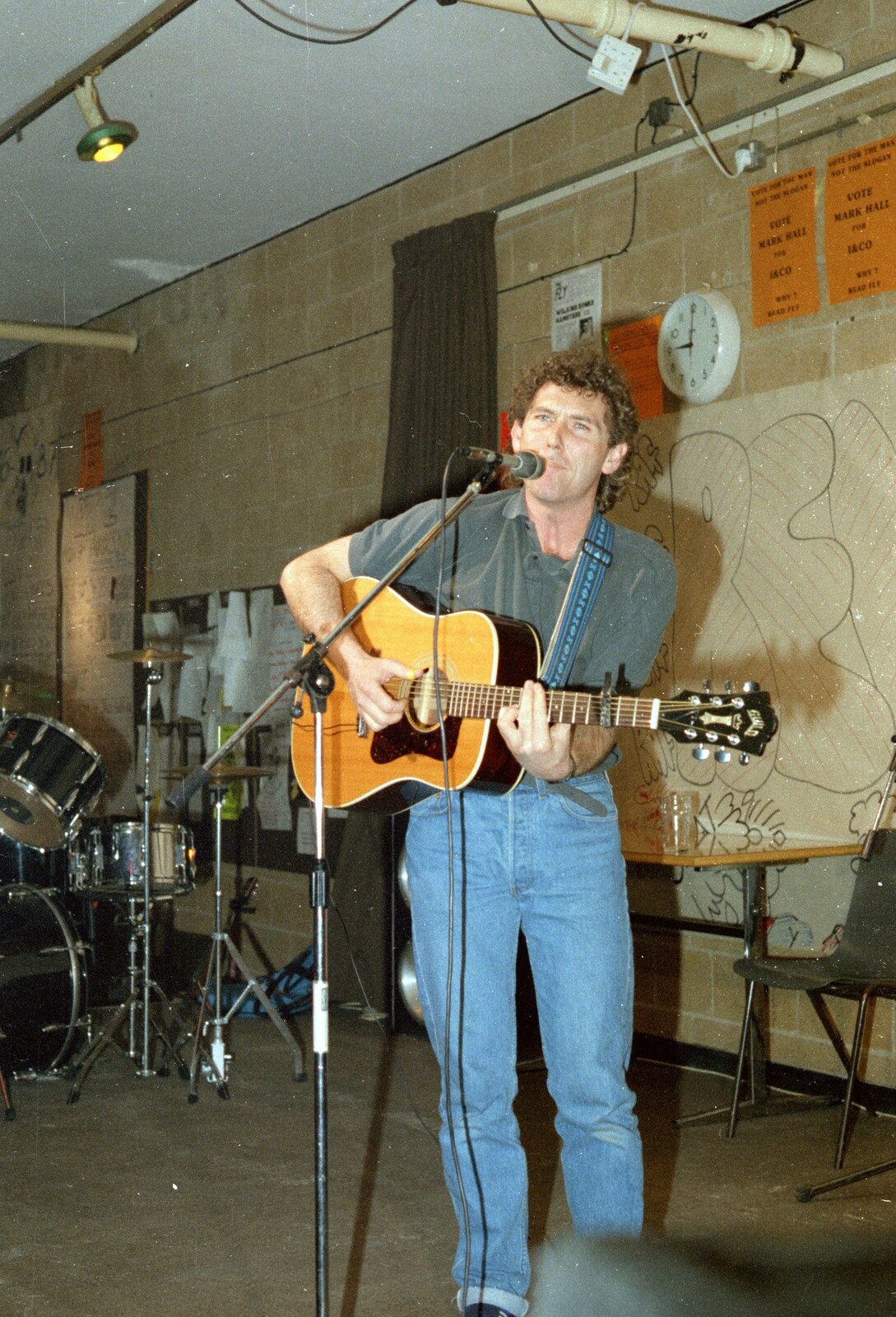 Some acoustic guitar from Uni: The Pirate RAG Review, PPSU Students' Union, Plymouth - 11th February 1987