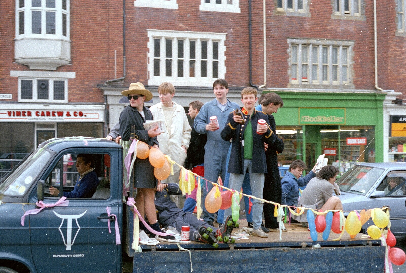 Another float on North Hill from Uni: The PPSU Pirate RAG Parade, Plymouth, Devon - 14th February 1987
