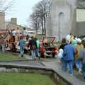 The floats finish up on Portland Place, Uni: The PPSU Pirate RAG Parade, Plymouth, Devon - 14th February 1987