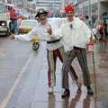 A couple of pirates on Mayflower Street, Uni: The PPSU Pirate RAG Parade, Plymouth, Devon - 14th February 1987