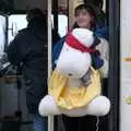 A big stuffed sort-of Snoopy, Uni: The PPSU Pirate RAG Parade, Plymouth, Devon - 14th February 1987