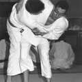 Andy Dobie (right) does some Jitsu moves, Uni: The Second Year in Black and White, Plymouth Polytehnic, Devon - 8th March 1987