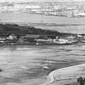 A view over the Tamar from St. German's, Cornwall, Uni: The Second Year in Black and White, Plymouth Polytehnic, Devon - 8th March 1987