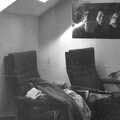 The only extant photo of Nosher's Mount Street bedroom, Uni: The Second Year in Black and White, Plymouth Polytehnic, Devon - 8th March 1987