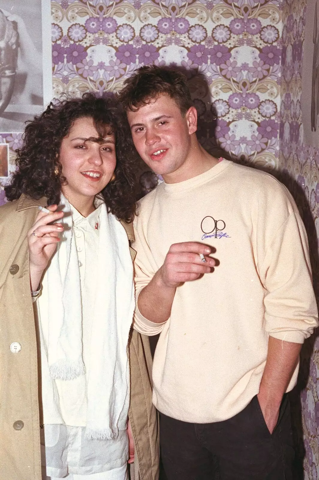 Not so much fancy dress, from Uni: Simon Read's Party, North Road East, Plymouth - 10th March 1987