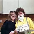 Note the typical almost-empty student cupboard, Uni: Simon Read's Party, North Road East, Plymouth - 10th March 1987