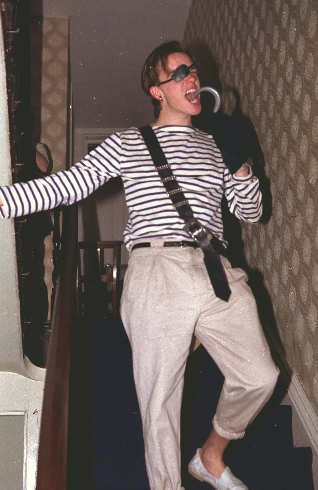 Captain Hook, from Uni: Simon Read's Party, North Road East, Plymouth - 10th March 1987