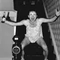 Ian Dunwoody on the stairs, Uni: Simon Read's Party, North Road East, Plymouth - 10th March 1987