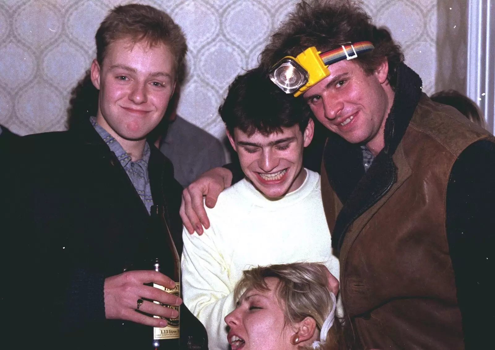 Head torch, from Uni: Simon Read's Party, North Road East, Plymouth - 10th March 1987