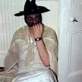 Fishnet face, Uni: Simon Read's Party, North Road East, Plymouth - 10th March 1987