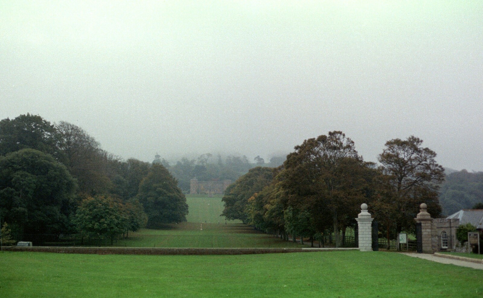 Mount Edgcumbe House from A Trip to Trotsky's Mount, Dartmoor, Devon - 20th March 1987