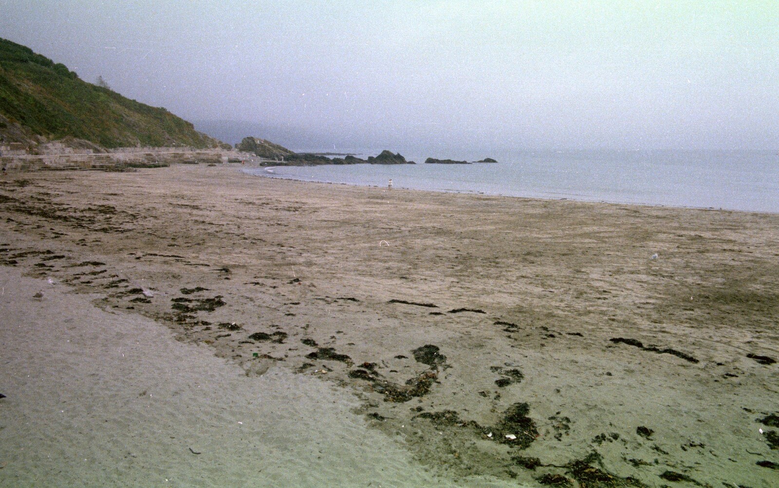 A beach somewhere in Whitsand Bay from A Trip to Trotsky's Mount, Dartmoor, Devon - 20th March 1987
