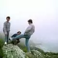 John, Dave and Riki again, A Trip to Trotsky's Mount, Dartmoor, Devon - 20th March 1987