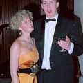 A couple of BABS (BA Business Studies) students, Uni: PPSU May Ball, The Guildhall, Plymouth - 4th May 1987
